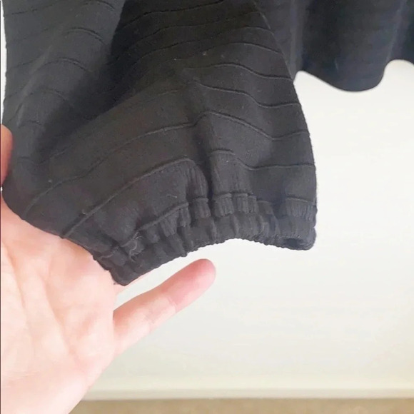 LOFT Textured Stripe Square Neck knit sweater - Picture 6 of 9